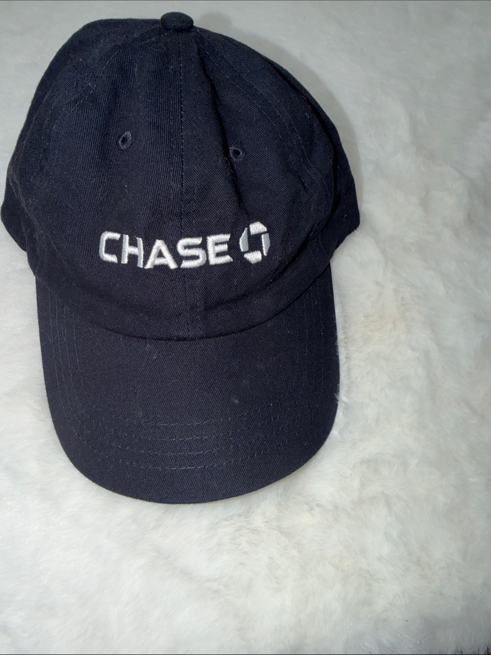 Chaser Navy Blue Embroidered Logo Baseball Cap